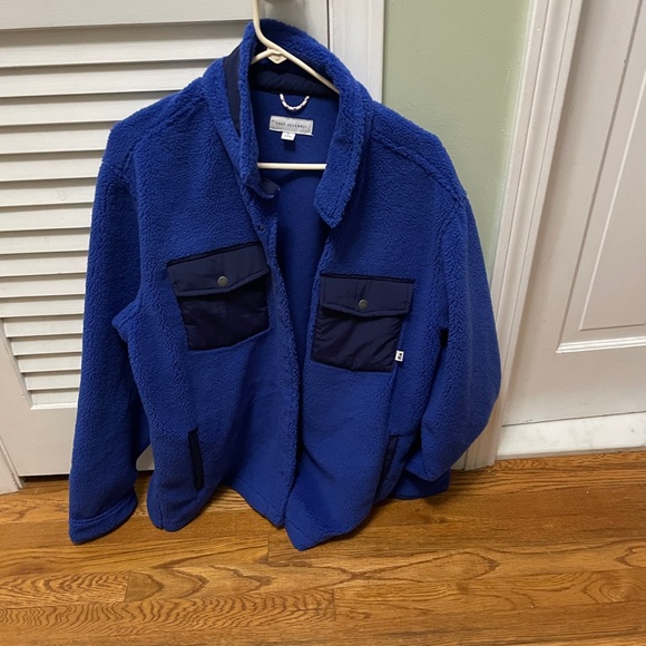 blue free assembly button up - Picture 4 of 4